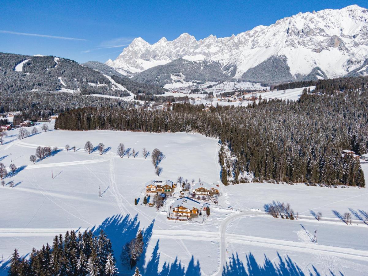 Апартаменты Haus Ferienglueck Рамзау Экстерьер фото