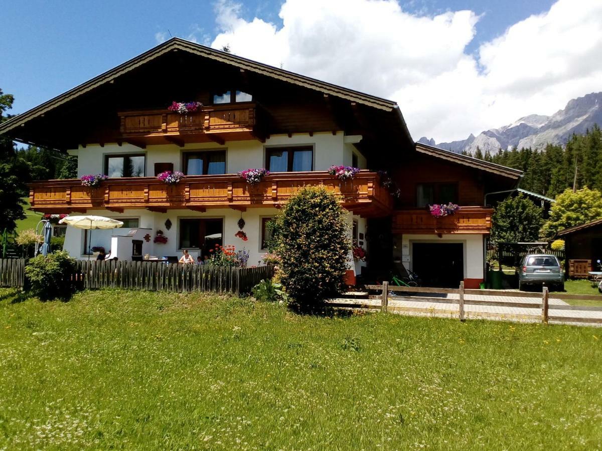 Апартаменты Haus Ferienglueck Рамзау Экстерьер фото